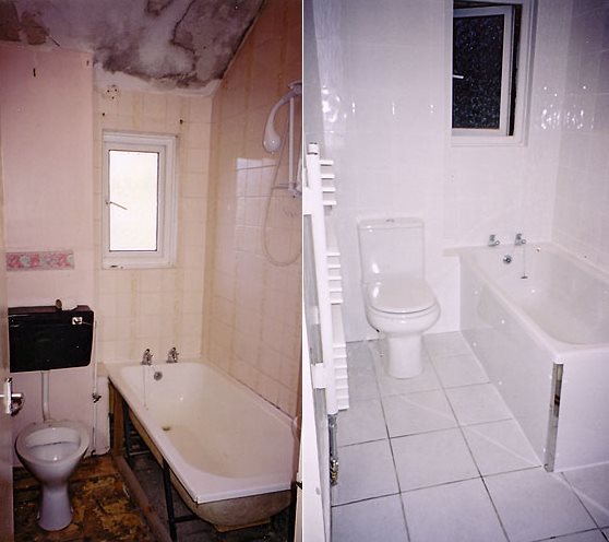 Modern bathroom installation